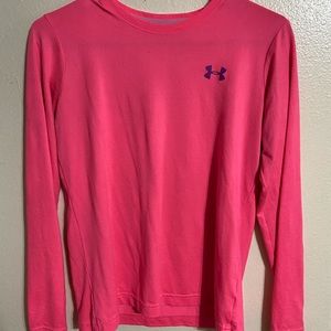 Under Armour breast cancer awareness long sleeve